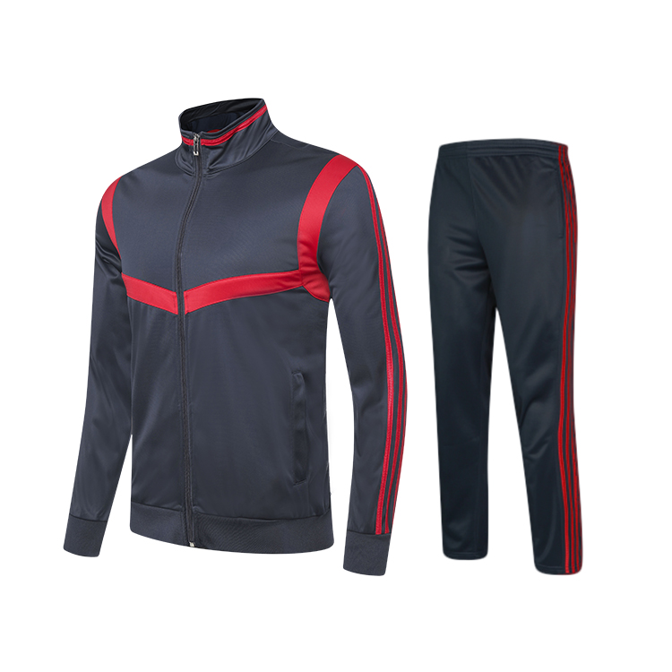 atest design Training Soccer Uniform Football Tracksuit Soccer Club Jacket Polyester Soccer Tracksuits