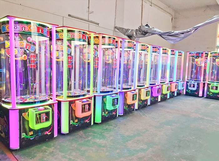 Children'S Paradise Fluorescent Bouncing Ball Game Of Chance Ticket Redemption Game