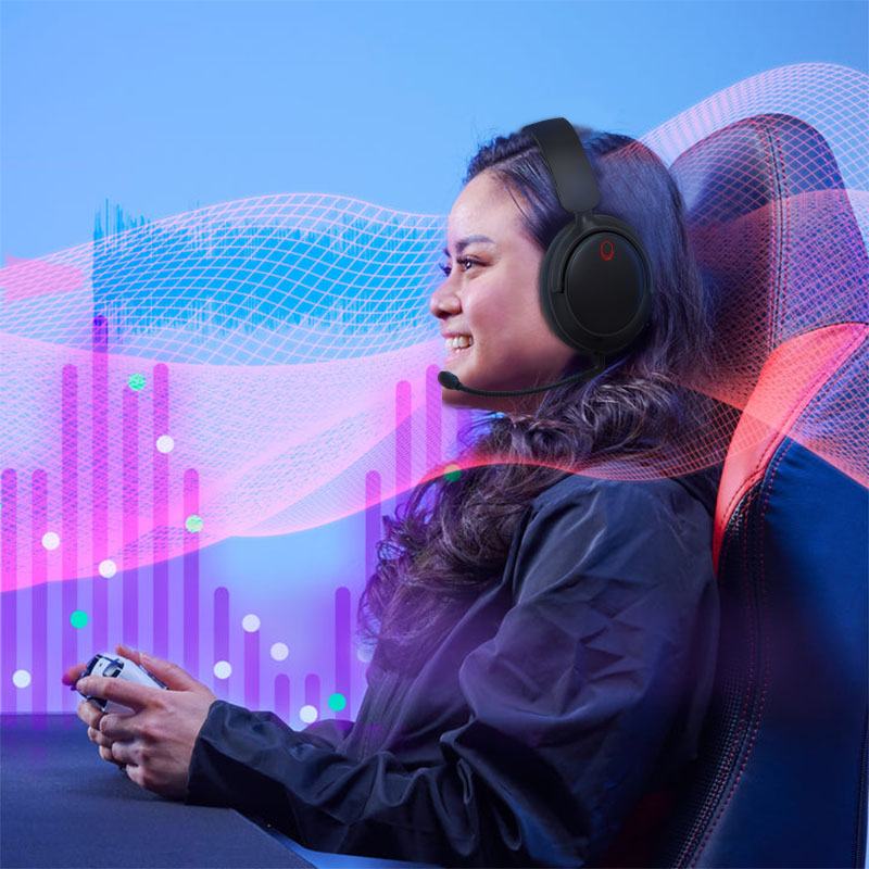 JL Chipset 2.4ghz Wireless Gaming Headset Laptop RGB Audifonos Headphone For PS4 PS5 PC