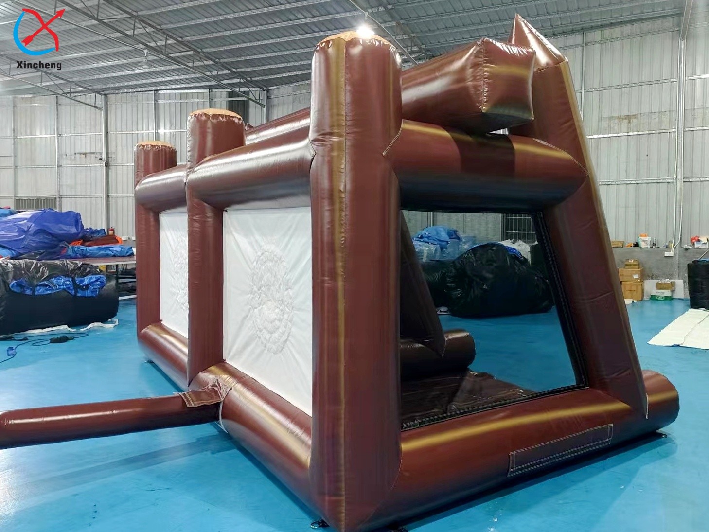 Factory Commercial Interactive Inflatable Axe Sport Game Inflatable Shot Game
