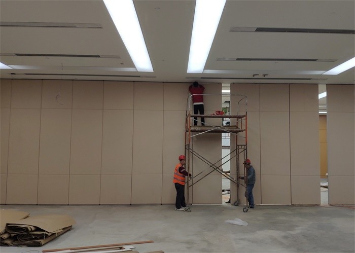Hand Actuated Movable Partition Walls Systems Soundproof For Hotel Convention