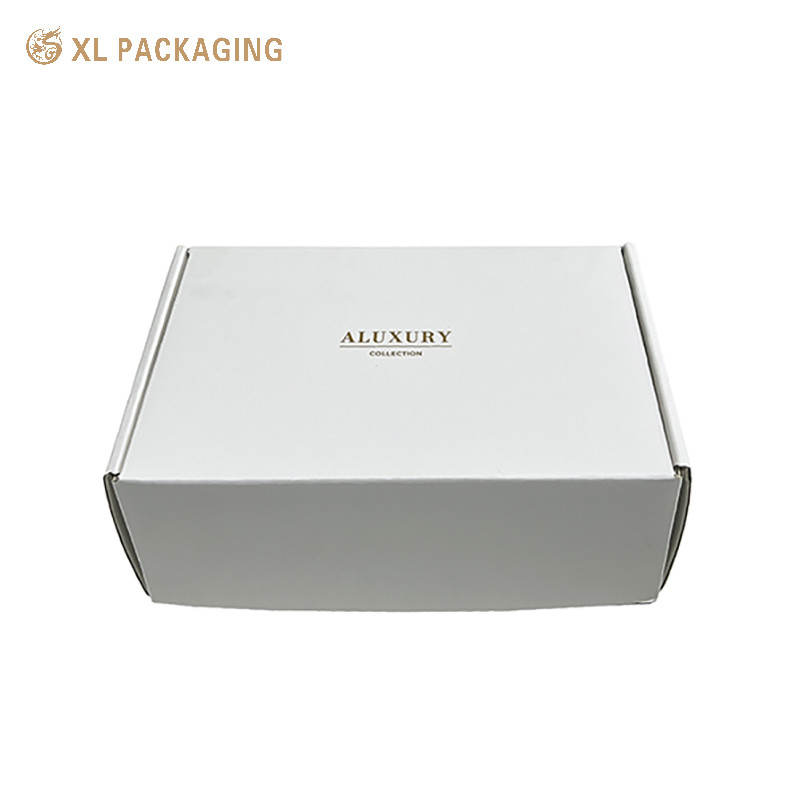 Custom Cardboard Mailer Box Apparel Postal Clothing Packaging Box For Dress T Shirt Suit