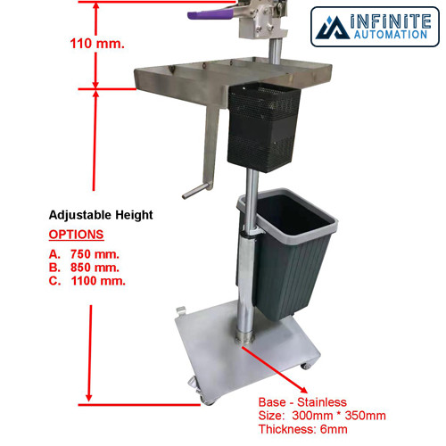Adjustable Height Splice Cart SMT Consumables for Splice Tape Preparation