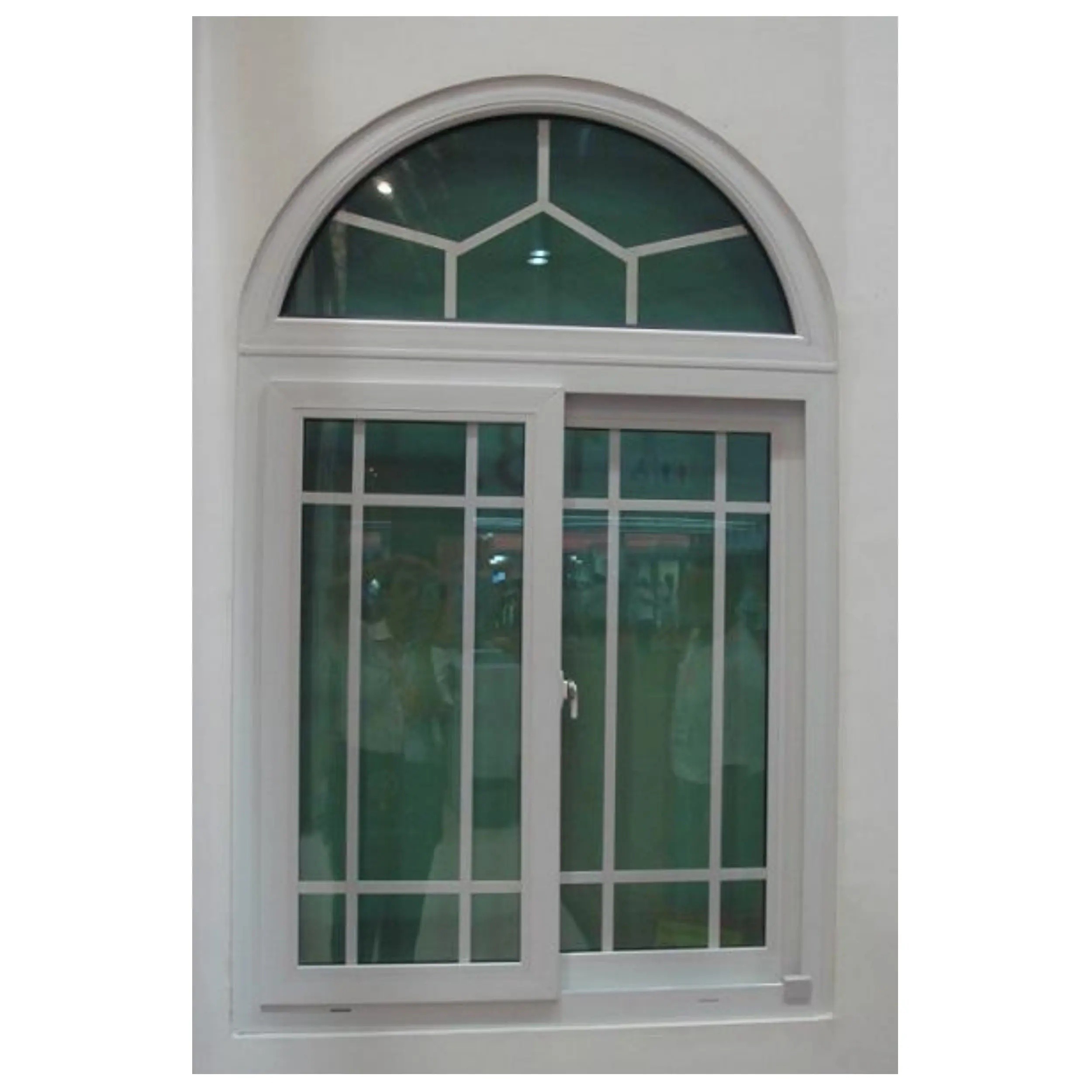 Arch Window Grill Design PVC UPVC Sliding Windows Modern Traditional Style