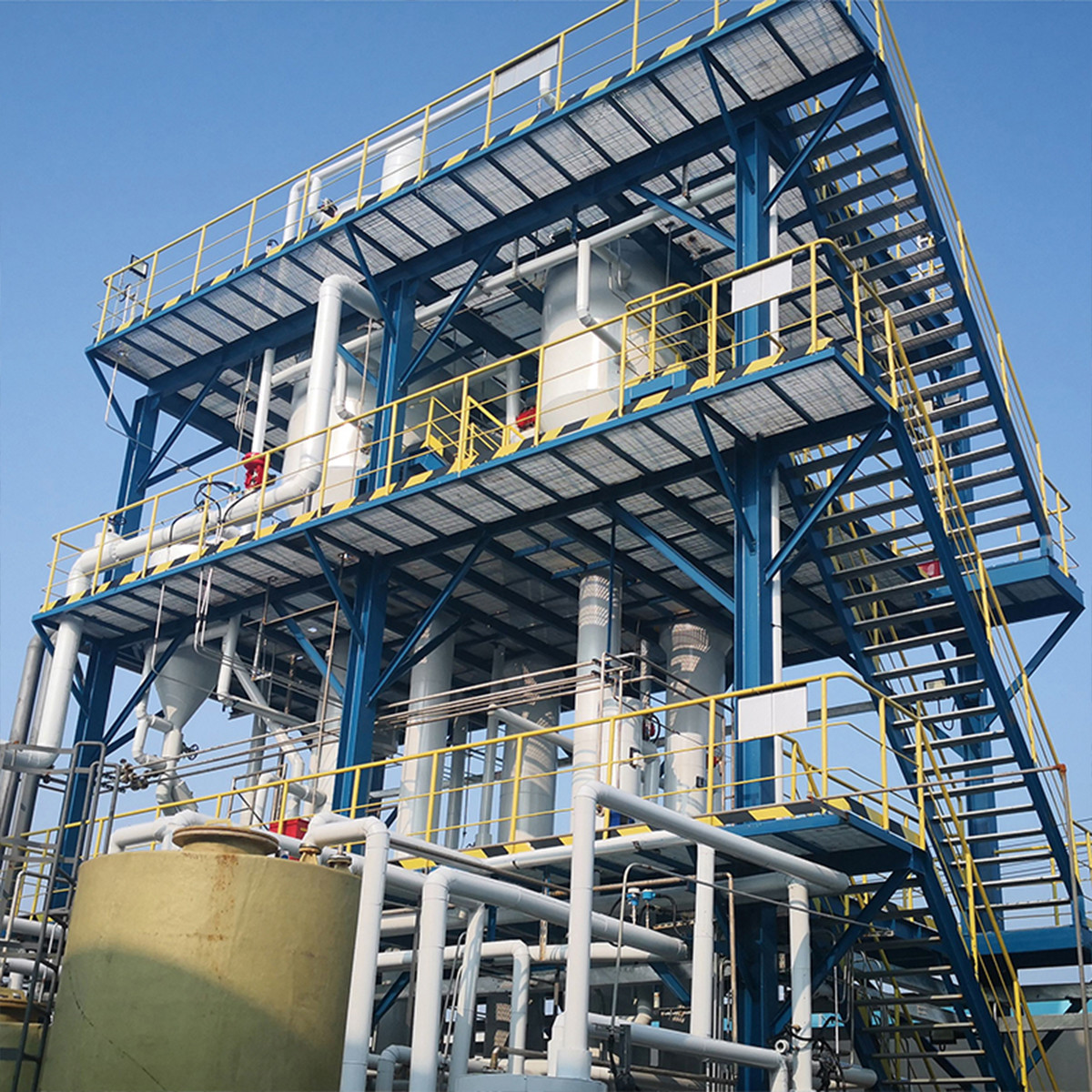 Energy-saving Multiple-effect Evaporator for Saline Wastewater Treatment in Pharmaceutical Biological Food and Chemical Industries