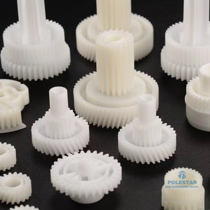Powder Coated Cnc Machining Components Cnc Machined Plastic Parts OEM For Shower Nozzle