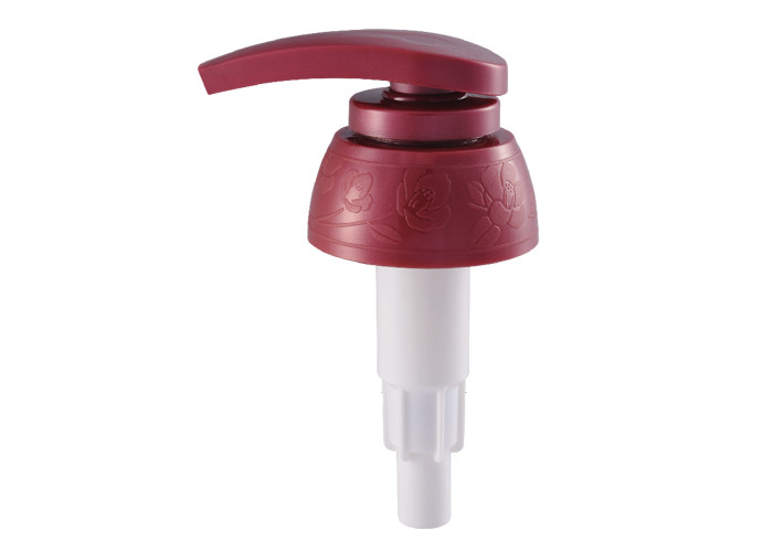 No Contamination Lotion Dispenser Pump , Customized Color Cosmetic Lotion Pump