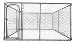Durable Design Chain Link Dog Kennel Panels , Yard Dog Fences For Outside