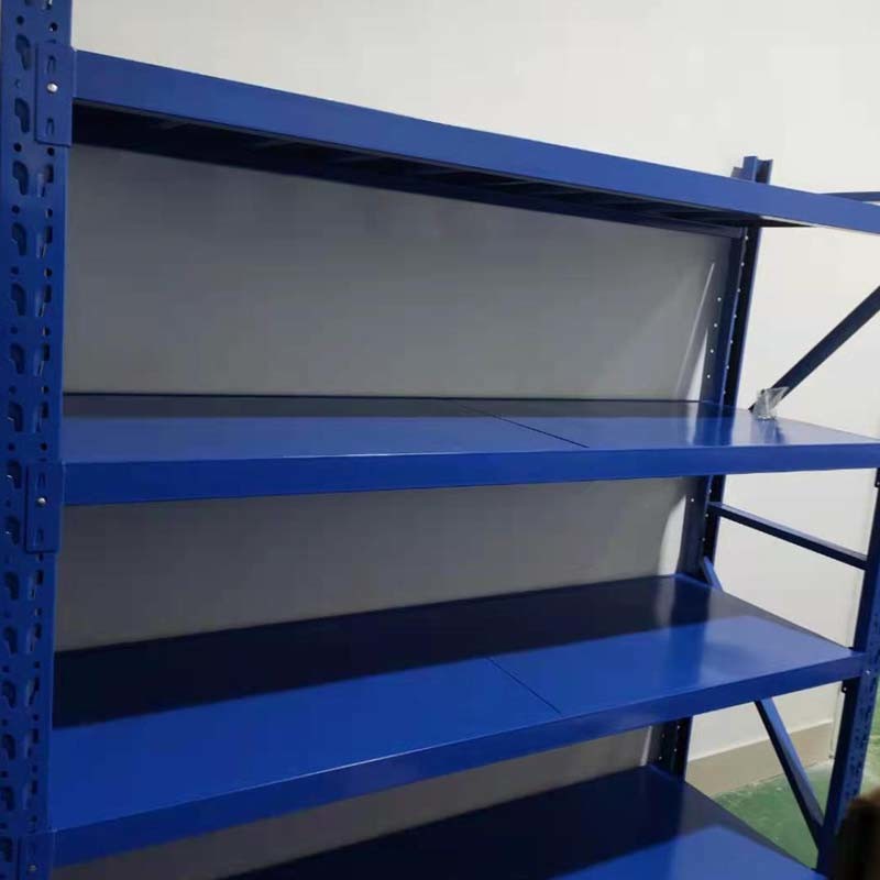 Warehouse Assembly Required Industrial Metal Shelving In Black For Customized Needs