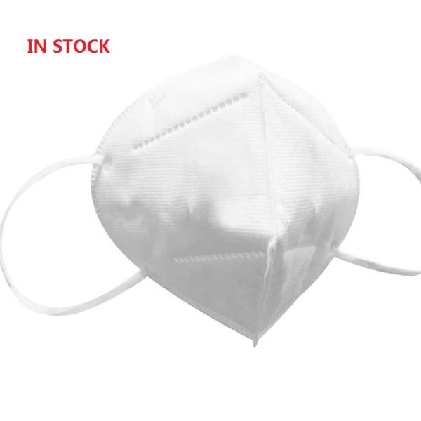 Foldable KN95 Face Masks Non Skin Irritation Anti Bacterial CE FDA Certificated