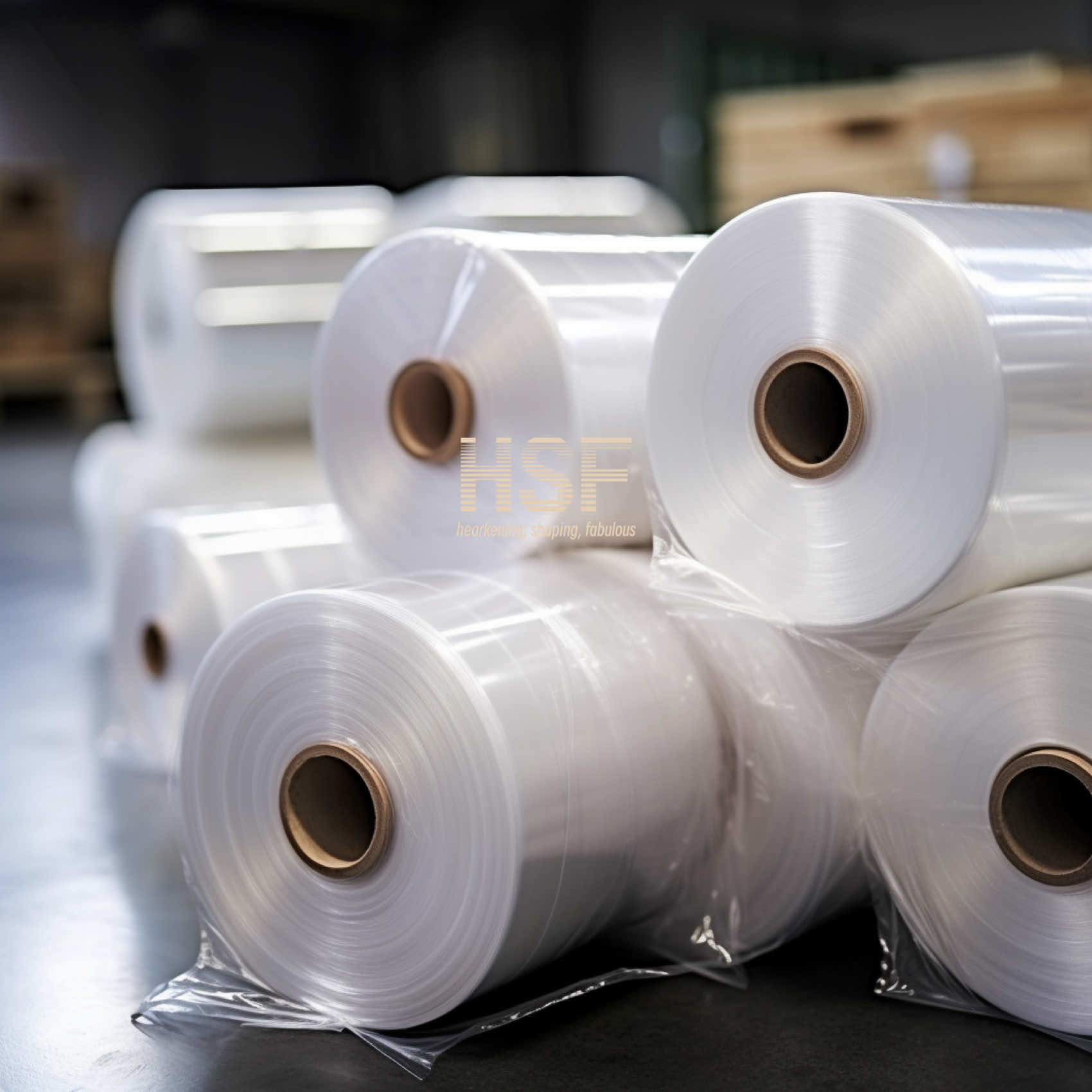 40 Micron Translucent White Polyethylene Film High Density PE Protective Film