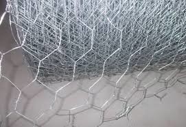 Electro Galvanized Chicken Hexagonal Wire Mesh 1'' Low Carbon Steel / Stainless Steel Wire