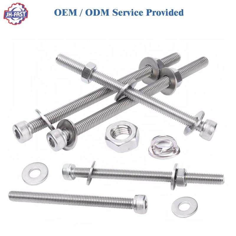 Pan Head Dacromet Black Oxide Three Triple Combination Bolt Screw Assembly
