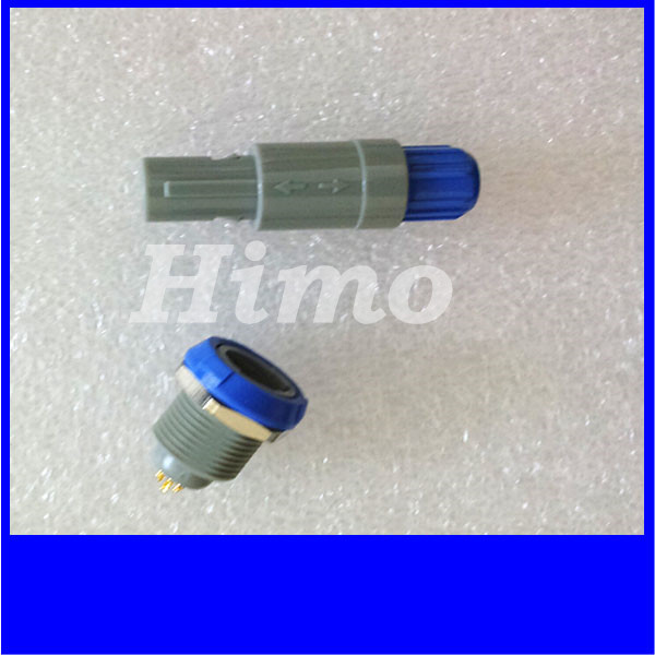 Wholesale High Quality Push Pull Self-Latching Red Color PAGPKG 1P Series Male And Female 2pin Redel Medical Connector
