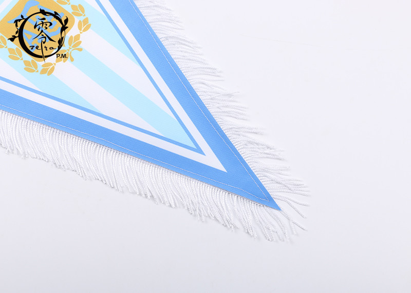 Argentina World Cup National Pennant Flags , Sublimation Printed National Country Team Banner Flags