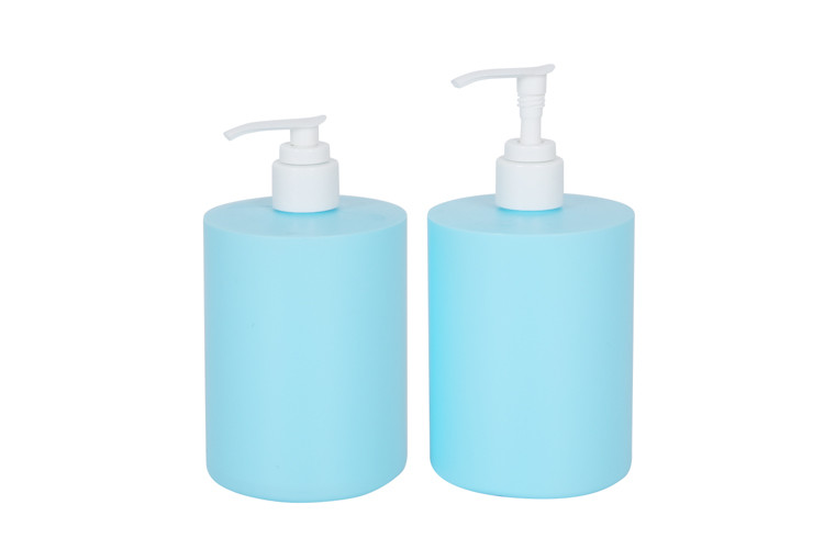 HDPE Right Shoulder BPA Free Plastic Lotion Bottle 500ml Liquid Soap Container