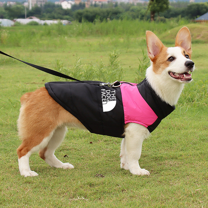 PP Cotton Filling Style Pet Vest Clothes For Medium To Large Dogs Keep Warm