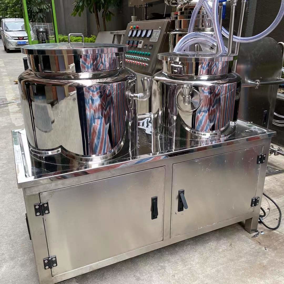CE certification Skin whitening face cream making machine Cosmetics mixing homogenizer machine