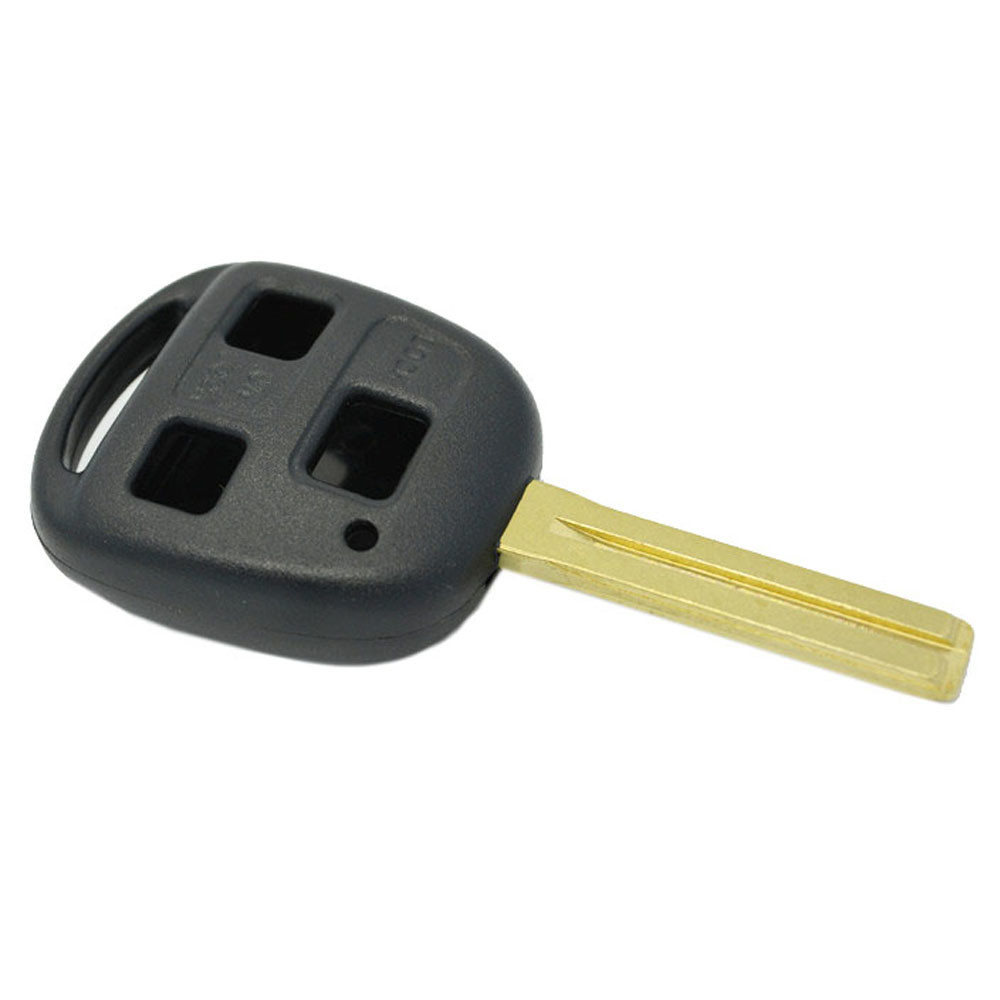 Toyota Inner Milling 3-button Remote Key Casing Durable and Long-Lasting