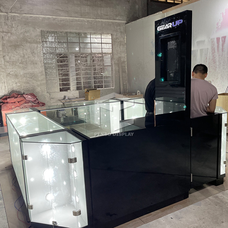 ODM Mobile Phone Display Showcase 8mm Tempered Glass