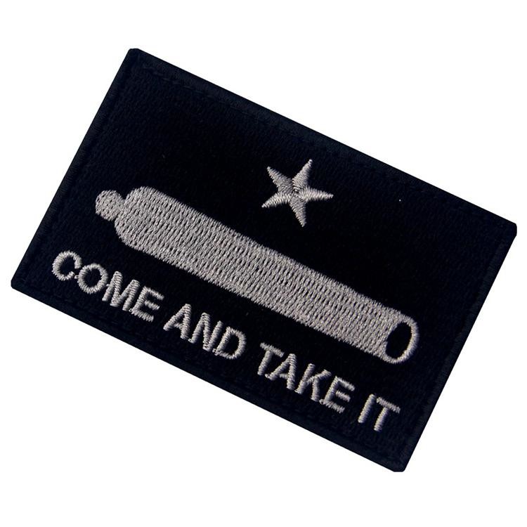 Customized Velcro Tactical Outfitters Patches 3D Embroidery 9C Color