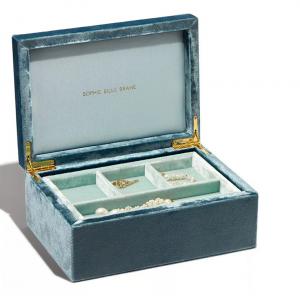 Buy cheap Velvet Jewelry Packaging Box Wooden Luxury Jewelry Trinket Box BSCI product