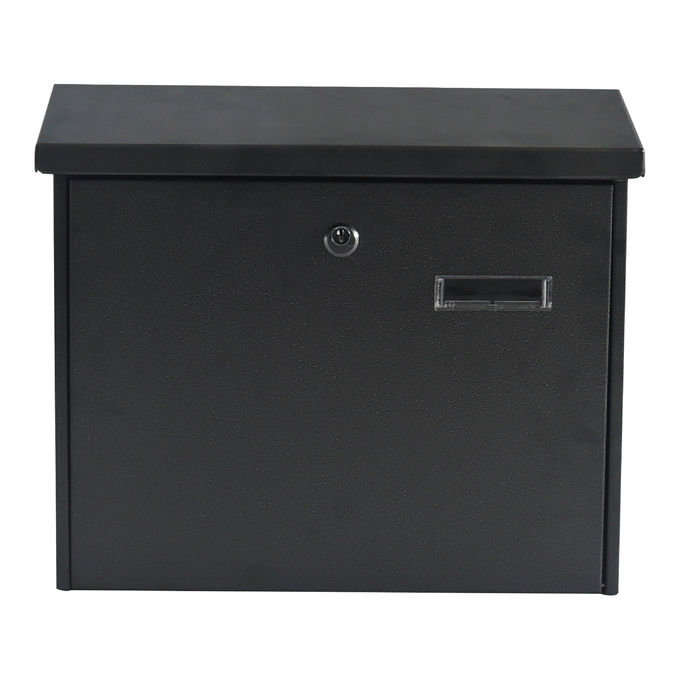 Outdoor Residential Steel Mailbox Wall Mounted Waterproof Garden Letterbox