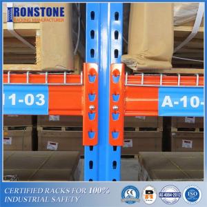 Buy cheap EURO 50mm Pitch Warehouse Pallet Rack Systems product