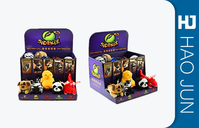 Offset Printing Promotional Display Stands For Facial Cleanser , FSC CE Listed