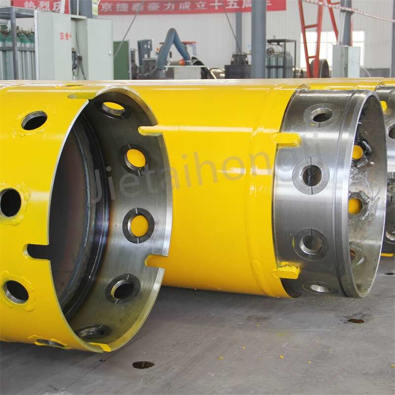 Piling Drive Adapter Rotator Double Wall Drill Casing For Bauer Rotary Drilling Rig