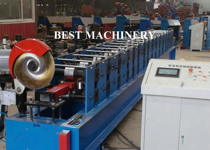 Downpipe / Down Spout Roll Forming Machine Automatic PLC Control