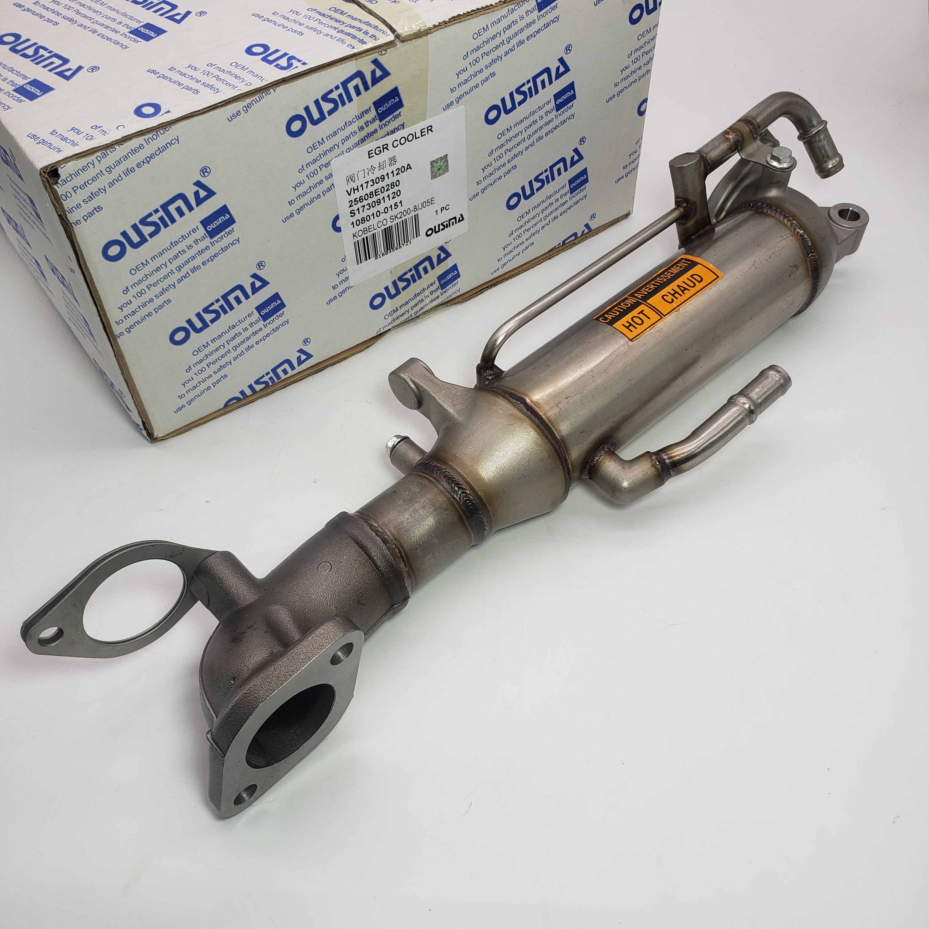 EGR Cooler VH173091120A 25608E0280 S173091120 For KOBELCO SK200-8 J05E