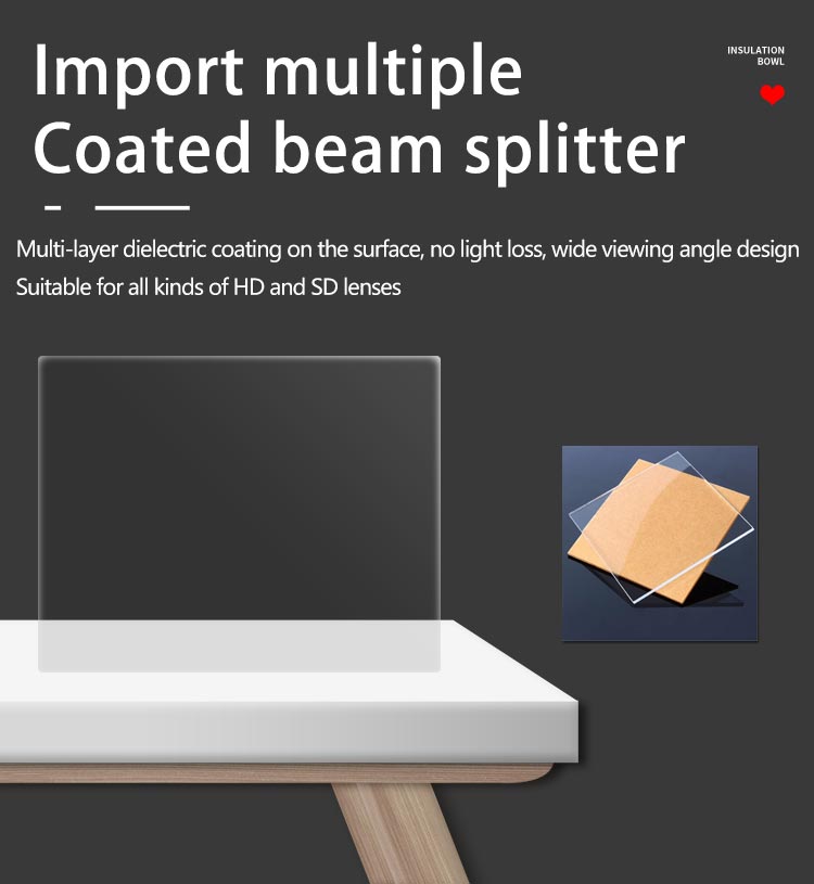 22" Dual Screen Teleprompter for Camcorder Private Mold and Light Transmittance 97%