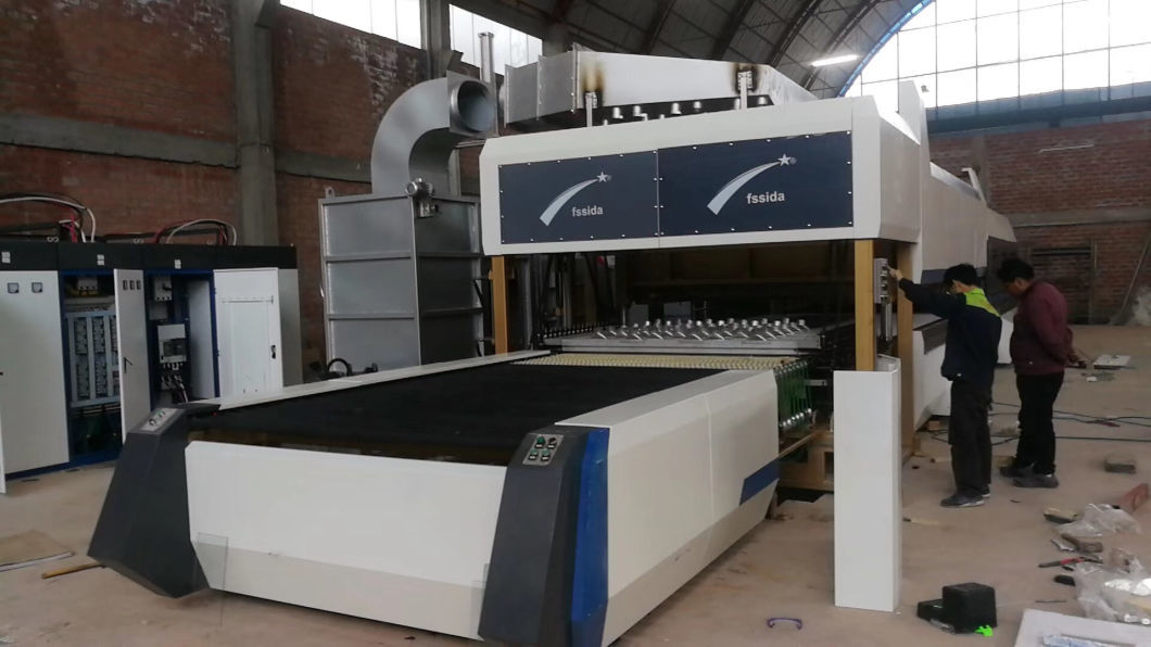 Flat and Bend Glass Tempered Glass Making Machine for Car Windshield