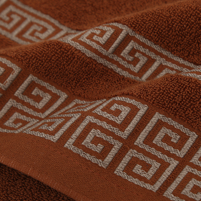Custom Logo Quick Dry 100% Cotton Fabric Hotel Bath Towel Set for Occasion Christmas