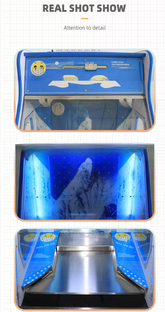 Customized Single Player Coin Pusher Game Machine W600*D830*H1450mm