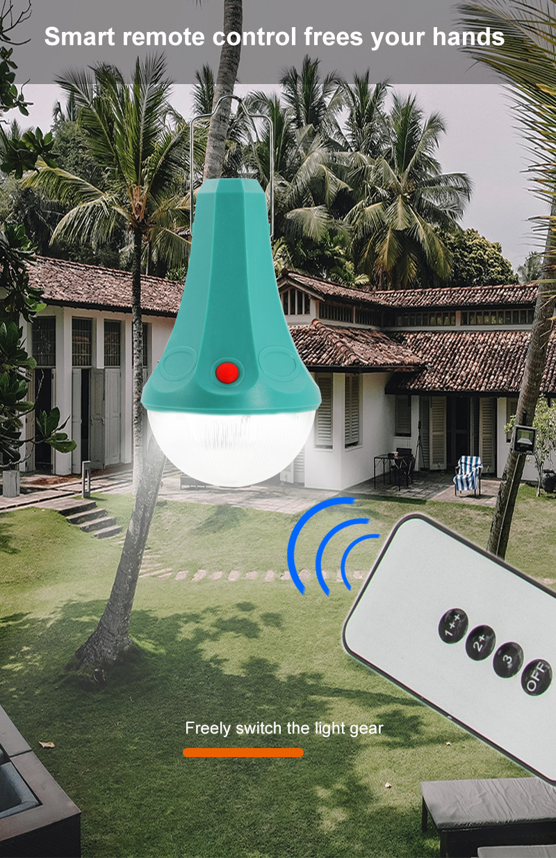 CE ROHS Li Battery Solar Emergency Lights 2 Bulbs Solar Home Lighting Kit