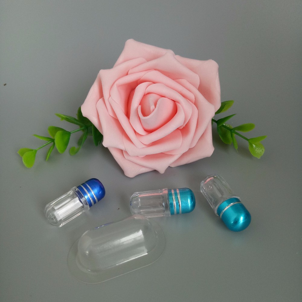Pharmaceutical 11mm Small Pill Bottles 2ml Rhino 69 Capsule