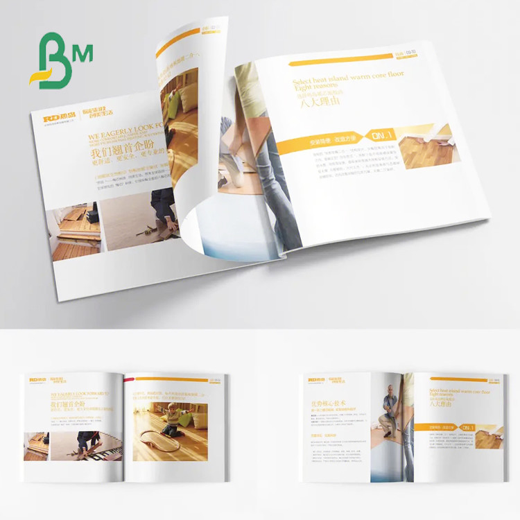 Double Side Coated with Good Durability Glossy-Surfaced Paper