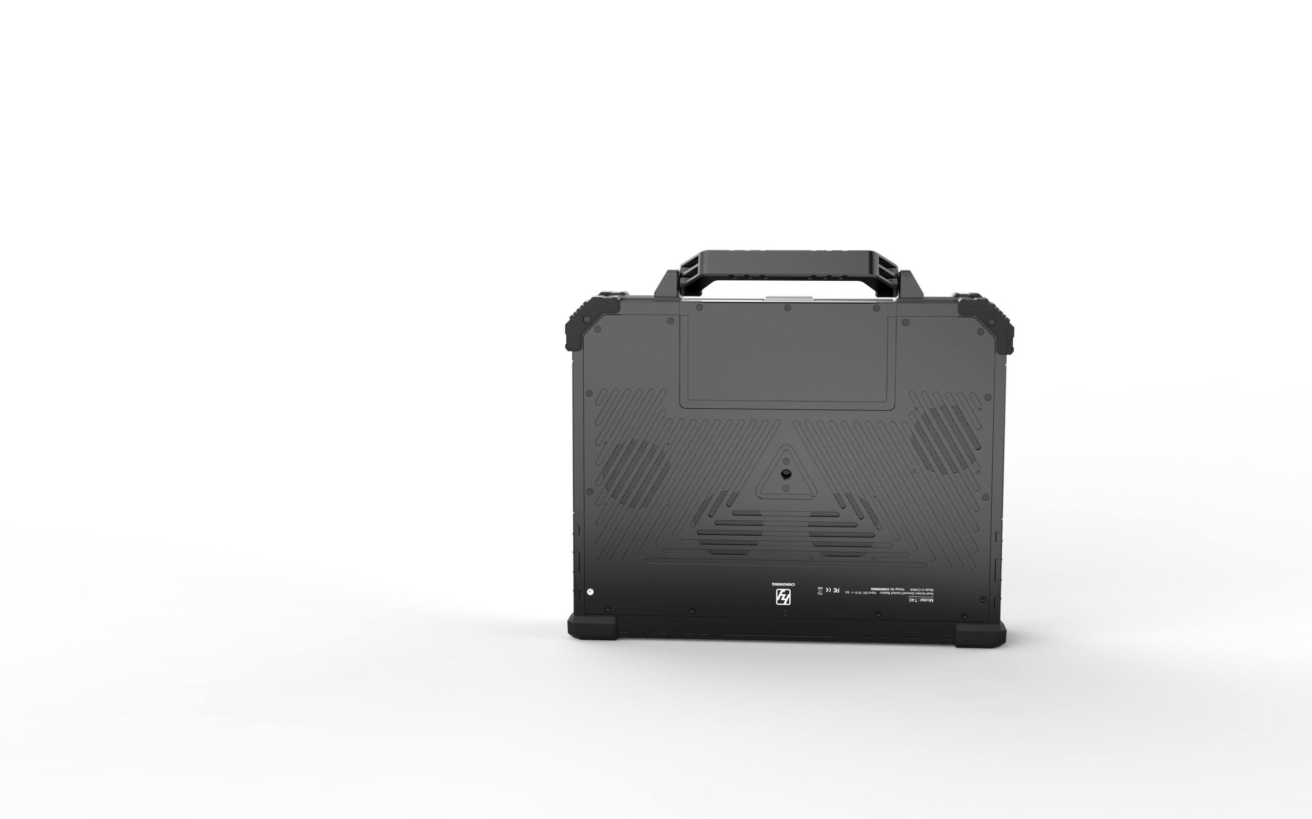 Rugged Ground Control Station For Drones 1000 CCD Screen 27 Physical Channels