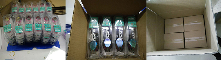 Adult Waterproof Triathlon Swim Goggles With Mirrored PC Lens