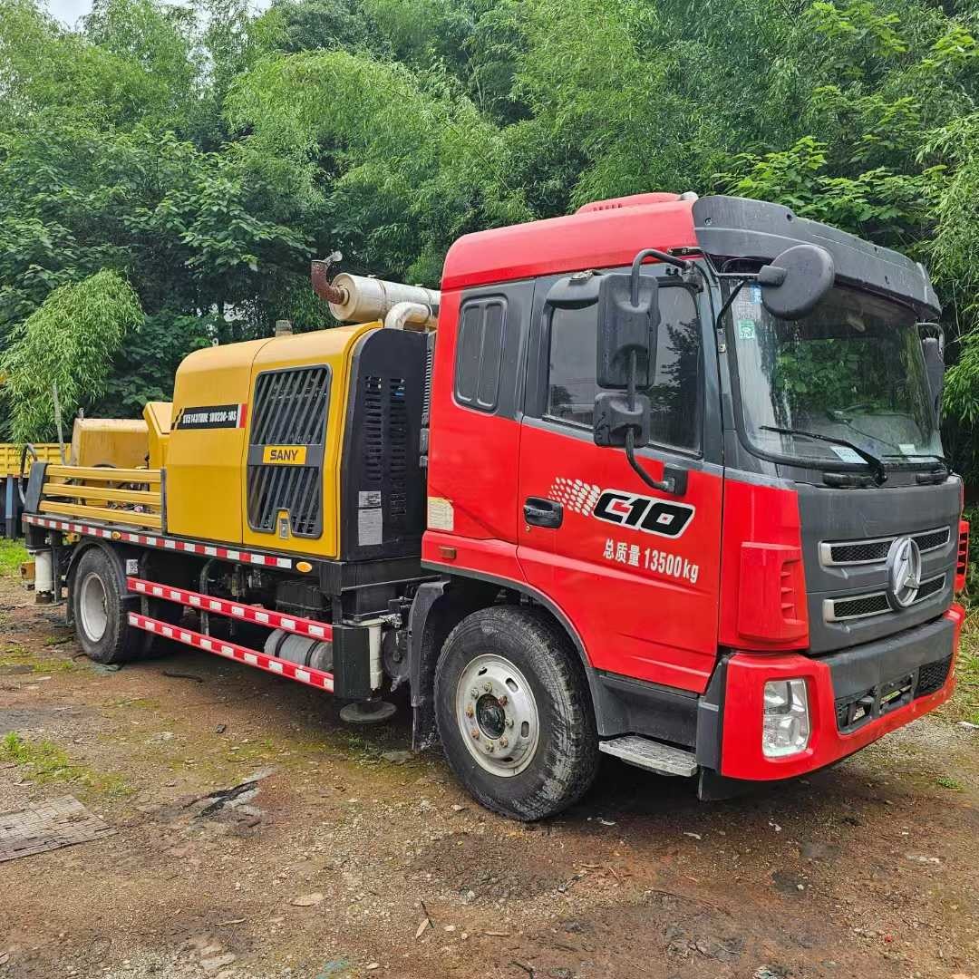 National V emission Sany Heavy Industry used concrete pump truck (10023) for sale