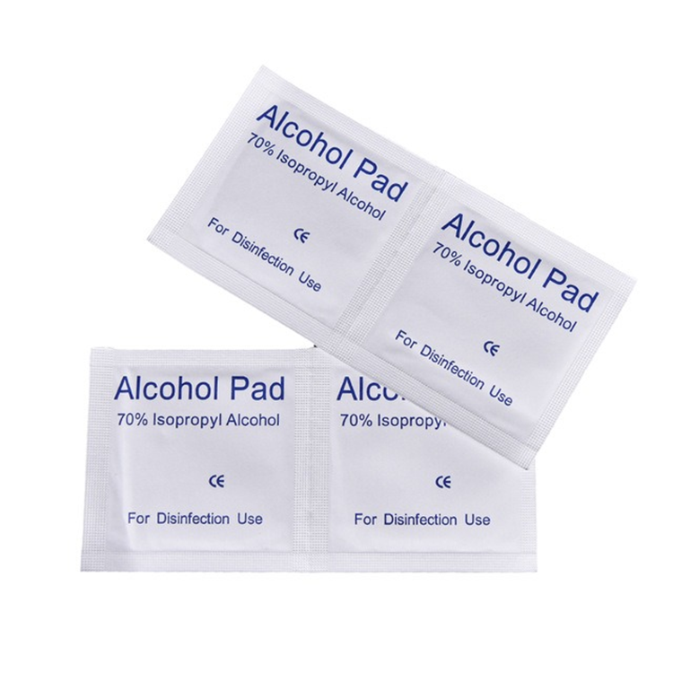 Non woven Medical 75% Alcohol Wipes Disposable for Dinsinfection Use