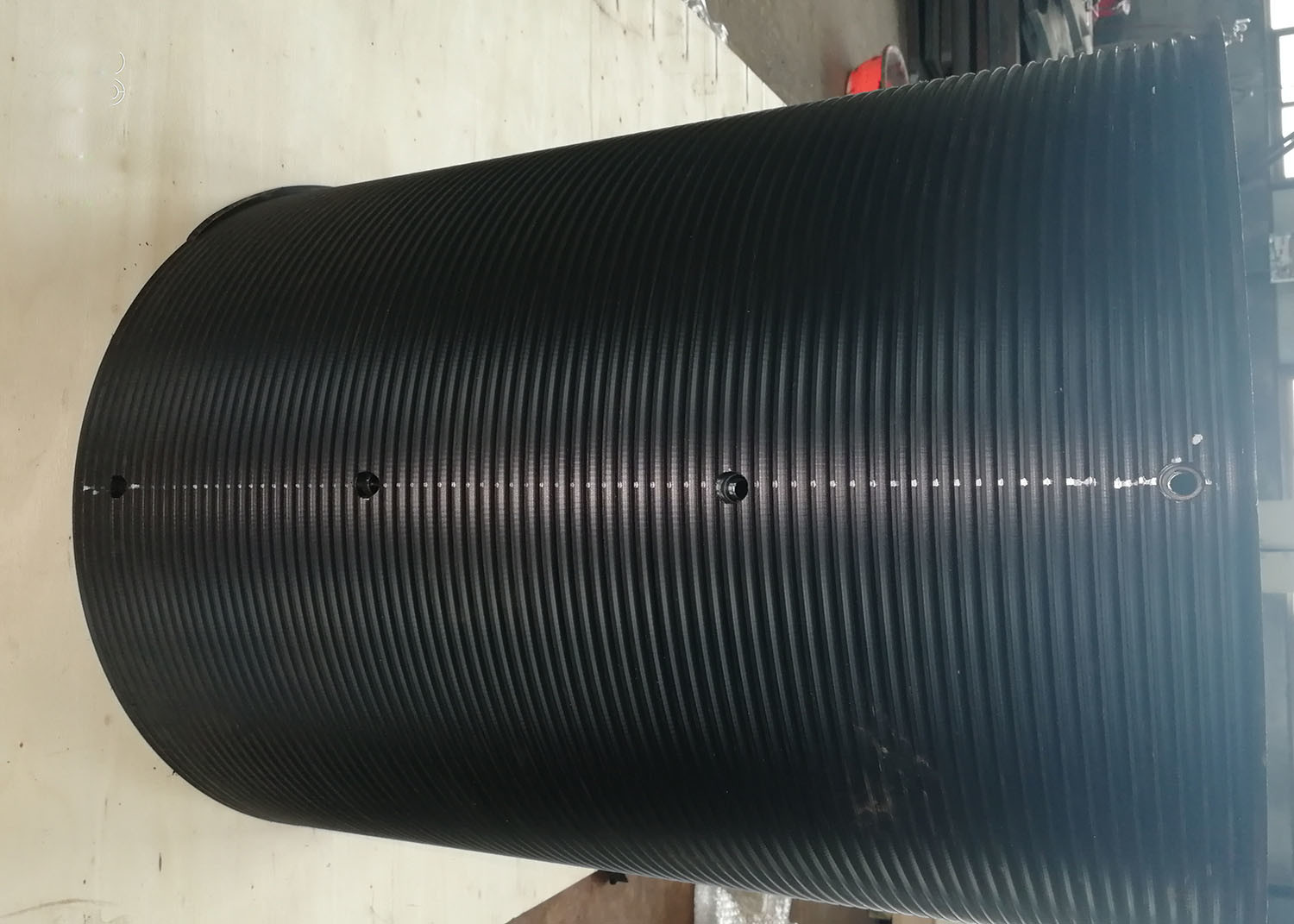 Light Portable Grooved Drum Sleeves Nylon Material Lebus