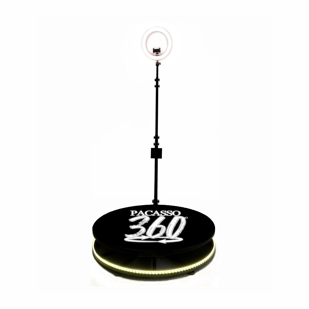 Rotating Automatic 360 Photo Booth Machine 100cm 115cm For Birthday Parties