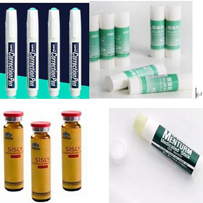 PLC Controlled Label Applicator for Cylinder Products in Chemical Manufacturing Plant