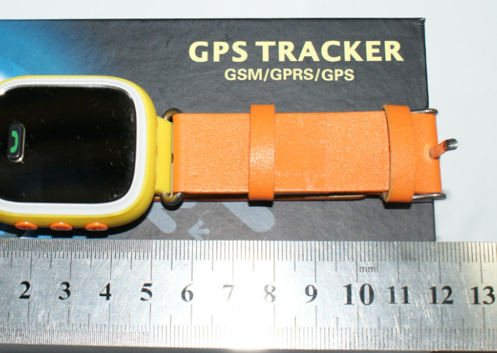 Sporting Wrist Child Tracking Watch Orange GSM With 5m GPS Accuracy
