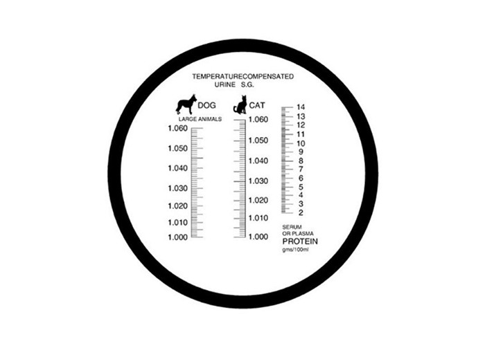 Dogs / Cats Clinical Refractive Index Refractometer ATC With Aluminum Construction
