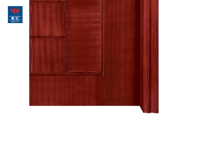 Fire Rated Solid Interior Flush Safety Hotel Entry Timber Wooden Door With UL Certificate