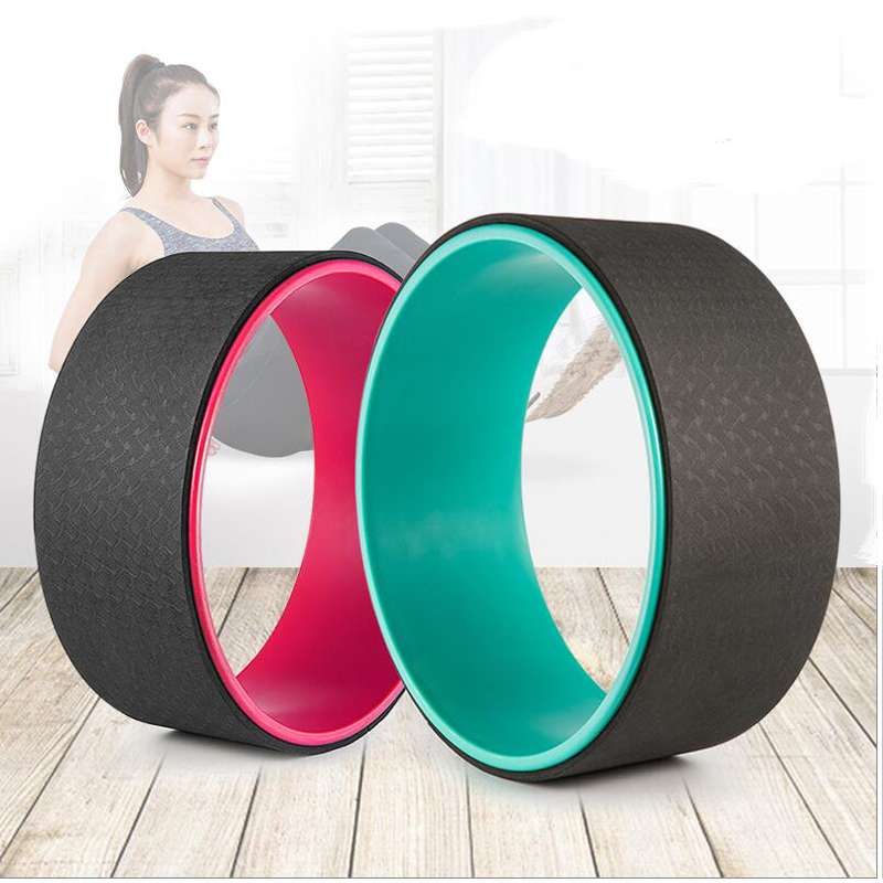 0.33M Eco Friendly Yoga Exercise Wheel Pilates Circle Ring Back Training